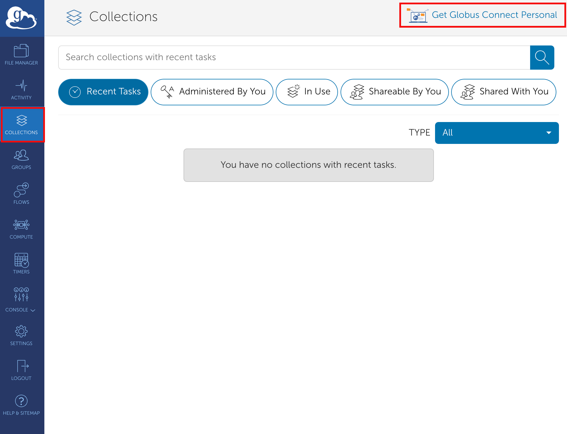 Globus Collections